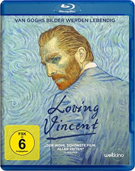 LOVING VINCENT (Douglas Booth, Jerome Flynn) Blu-ray Disc