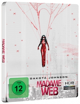 MADAME WEB (Dakota Johnson) 4K Ultra HD + Blu-ray Disc, Steelbook