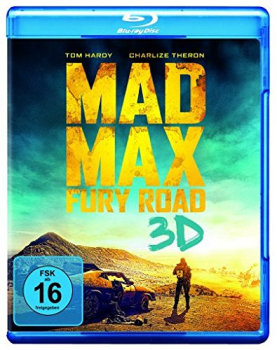 MAD MAX FURY ROAD (Tom Hardy, Charlize Theron) Blu-ray 3D