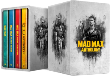 MAD MAX ANTHOLOGY (4 x 4K Ultra HD + 5 Blu-ray Discs) Steelbooks