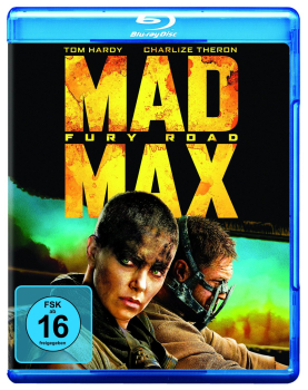 MAD MAX FURY ROAD (Tom Hardy, Charlize Theron) Blu-ray Disc