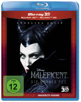 MALEFICENT, die dunkle Fee (Angelina Jolie) Blu-ray 3D + Blu-ray Disc