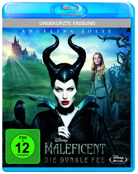 MALEFICENT, Die dunkle Fee (Angelina Jolie, Sharlto Copley) Blu-ray Disc