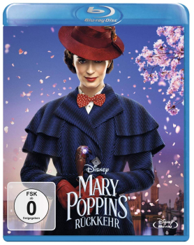 MARY POPPINS' RÜCKKEHR (Emily Blunt, Meryl Streep) Blu-ray Disc