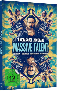 MASSIVE TALENT (Nicolas Cage) 4K Ultra HD + Blu-ray Disc, Mediabook