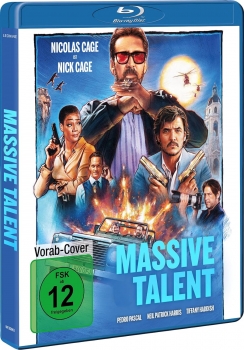 MASSIVE TALENT (Nicolas Cage, Pedro Pascal) Blu-ray Disc