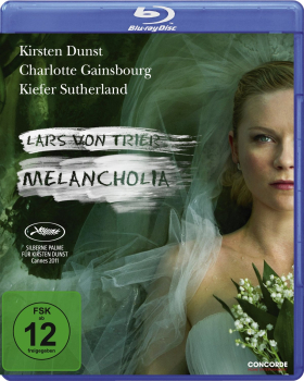 MELANCHOLIA (Kirsten Dunst, Kiefer Sutherland) Blu-ray Disc