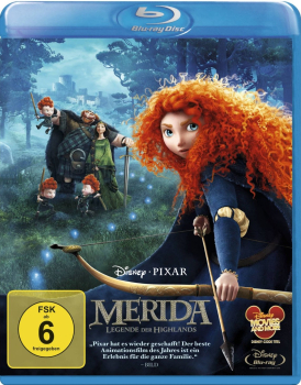 MERIDA, Legende der Highlands (Walt Disney / Pixar) Blu-ray Disc