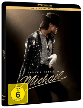 MICHAEL (Jafar Jackson) 4K Ultra HD + Blu-ray Disc, Steelbook