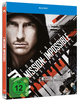 MISSION IMPOSSIBLE 4: PHANTOM PROTOKOLL (Blu-ray Disc, Steelbook)