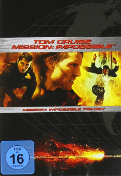 MISSION: IMPOSSIBLE TRILOGY (Tom Cruise) 3 DVDs
