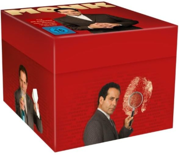 MONK, Die komplette Serie (Tony Shalhoub) 32 Blu-ray Discs
