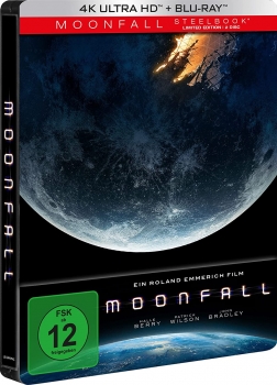 MOONFALL (Halle Berry, Patrick Wilson) 4K Ultra HD + Blu-ray Disc, Steelbook