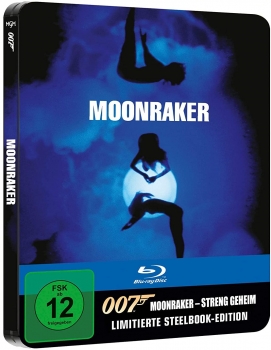 James Bond 007: MOONRAKER (Roger Moore) Blu-ray Disc, Steelbook