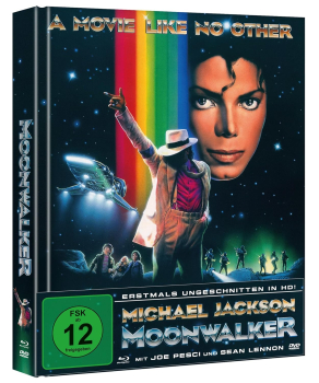 MOONWALKER (Michael Jackson) Blu-ray Disc + DVD, Mediabook