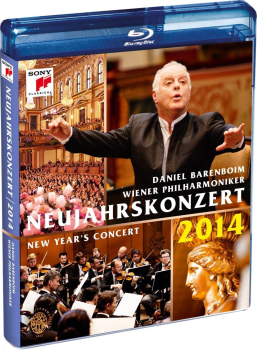NEUJAHRSKONZERT 2014 (Wiener Philharmoniker, Daniel Barenboim) Blu-ray Disc