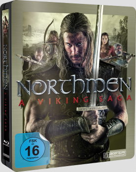 NORTHMEN: A VIKING SAGA (Tom Hopper, Ken Duken) 2 Blu-ray Discs, Steelbook
