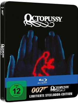 James Bond 007: OCTOPUSSY (Roger Moore) Blu-ray Disc, Steelbook