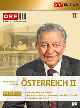 ÖSTERREICH II, Folge 13-24 (Hugo Portisch, Sepp Riff) 6 DVDs