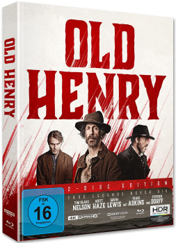 OLD HENRY (Tim Blake Nelson) 4K Ultra HD + Blu-ray Disc, Mediabook