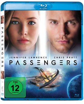 PASSENGERS (Jennifer Lawrence, Chris Pratt) Blu-ray Disc