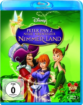 PETER PAN 2: NEUE ABENTEUER IN NIMMERLAND (Walt Disney) Blu-ray Disc