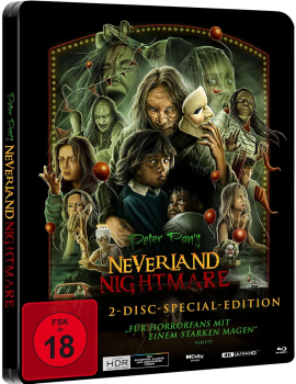 PETER PAN'S NEVERLAND NIGHTMARE (4K Ultra HD + Blu-ray Disc) Steelbook