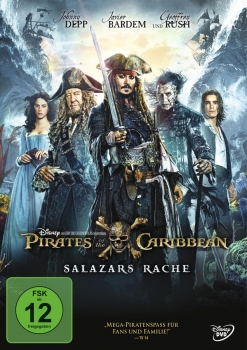 PIRATES OF THE CARIBBEAN: SALAZAR'S RACHE (Johnny Depp) DVD