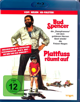 PLATTFUSS RÄUMT AUF (Bud Spencer) Blu-ray Disc