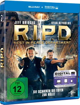 R.I.P.D. Rest in Peace Department (Jeff Bridges, Ryan Reynolds) Blu-ray Disc