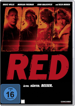 RED (Bruce Willis, Morgan Freeman, John Malkovich) DVD