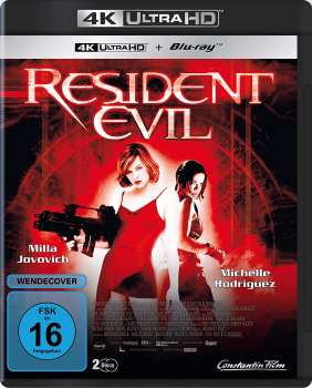 RESIDENT EVIL (Milla Jovovich) 4K Ultra HD + Blu-ray Disc