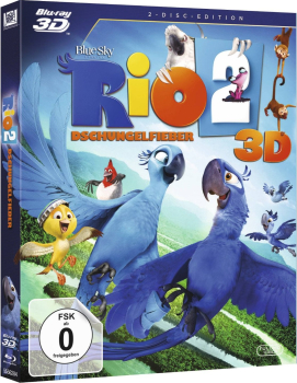 RIO 2, Dschungelfieber (Blu-ray 3D + Blu-ray Disc)