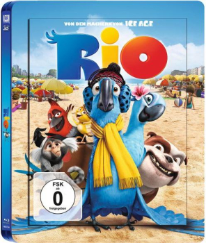 RIO (Blu-ray 3D + Blu-ray Disc) Steelbook
