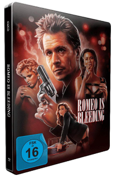 ROMEO IS BLEEDING (Gary Oldman, Lena Olin) Blu-ray Disc, Steelbook