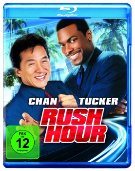 RUSH HOUR (Jackie Chan, Chris Tucker) Blu-ray Disc