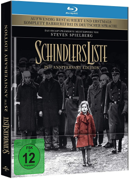 SCHINDLERS LISTE (Liam Neeson) Blu-ray Disc, Mediabook