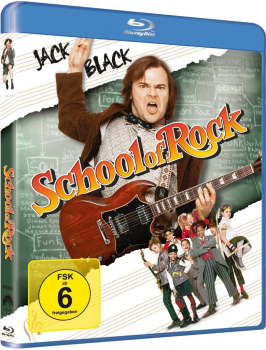 SCHOOL OF ROCK (Jack Black, Joan Cusack) Blu-ray Disc