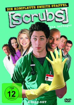 SCRUBS, Die Anfänger: Staffel 2 (4 DVDs)