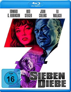 SIEBEN DIEBE (Edward G. Robinson, Rod Steiger) Blu-ray Disc