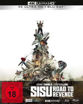 SISU, Road to Revenge (Jorma Tommila) 4K Ultra HD + Blu-ray Disc, Steelbook