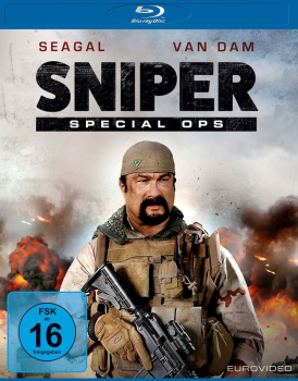 SNIPER, Special Ops (Steven Seagal, Rob Van Dam) Blu-ray Disc