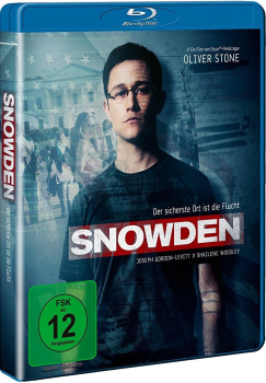 SNOWDEN (Joseph Gordon-Levitt, Shailene Woodley) Blu-ray Disc