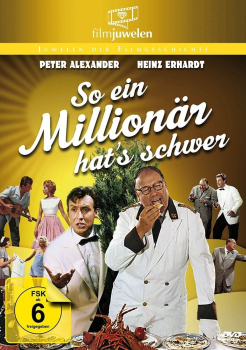 SO EIN MILLIONÄR HAT'S SCHWER (Peter Alexander, Heinz Erhardt) DVD