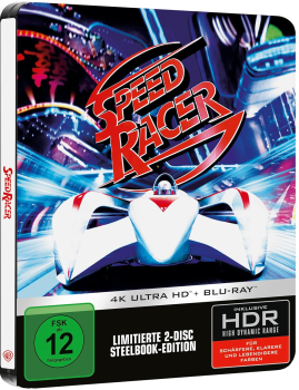 SPEED RACER (Emile Hirsch) 4K Ultra HD + Blu-ray Disc, Steelbook