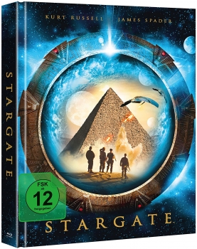STARGATE (Kurt Russell, James Spader) 2 Blu-ray Discs, Mediabook E