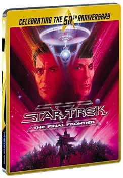 STAR TREK 05: THE FINAL FRONTIER (Blu-ray Disc, Steelbook) Import