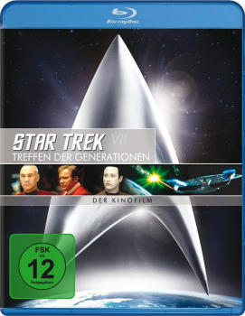 STAR TREK VII: TREFFEN DER GENERATIONEN (Patrick Stewart) Blu-ray Disc