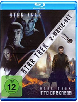 STAR TREK XI + STAR TREK: INTO DARKNESS (Chris Pine) 2 Blu-ray Discs