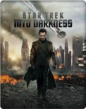 STAR TREK: INTO DARKNESS (Blu-ray 3D + Blu-ray Disc + DVD) Steelbook